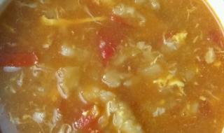 絮状疙瘩汤的做法 面疙瘩汤的做法